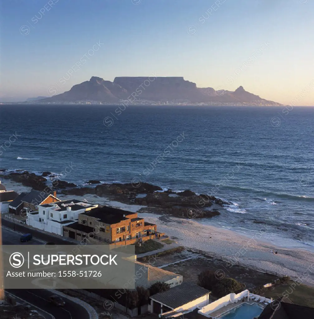 South Africa, Bloubergstrand,