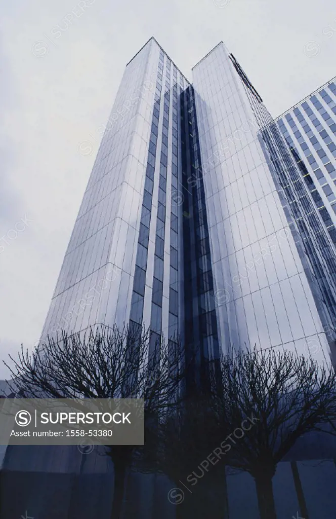 Business high-rise, detail, facade
