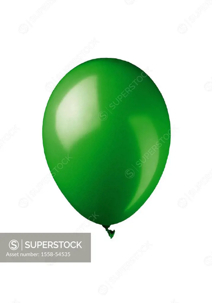 Balloon, green, balloon