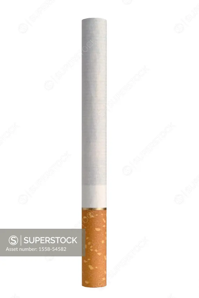 Cigarette, filter cigarette, cigarette filters