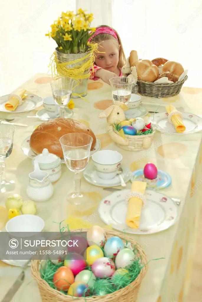 Easter, breakfast table, festive
