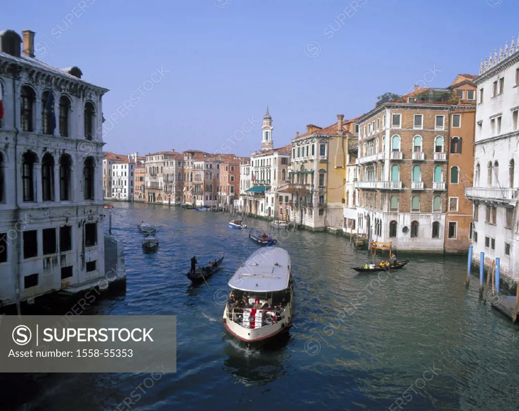 Italy, Venice, Canale Grande