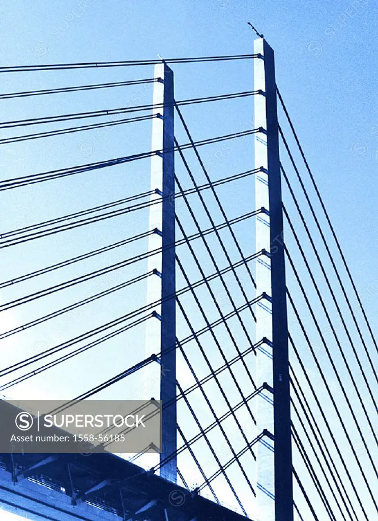 Denmark, silhouette, Öresundbrücke