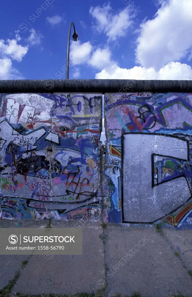 Germany, Berlin, Berlin wall, paints