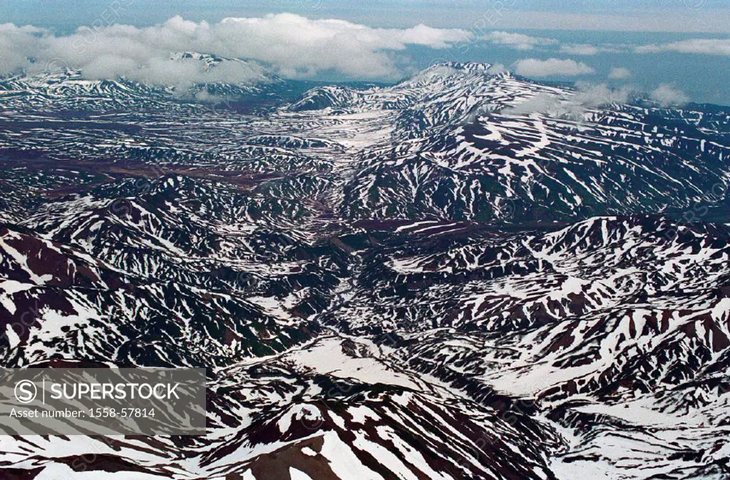 Russia, Kamchatka, mountain area