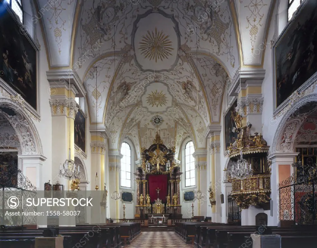 Austria, Salzburg city, Müllner parish church