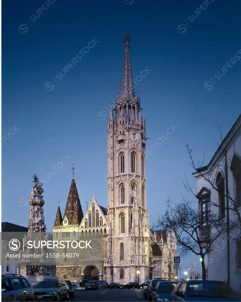 Hungary, Budapest, Matthias church