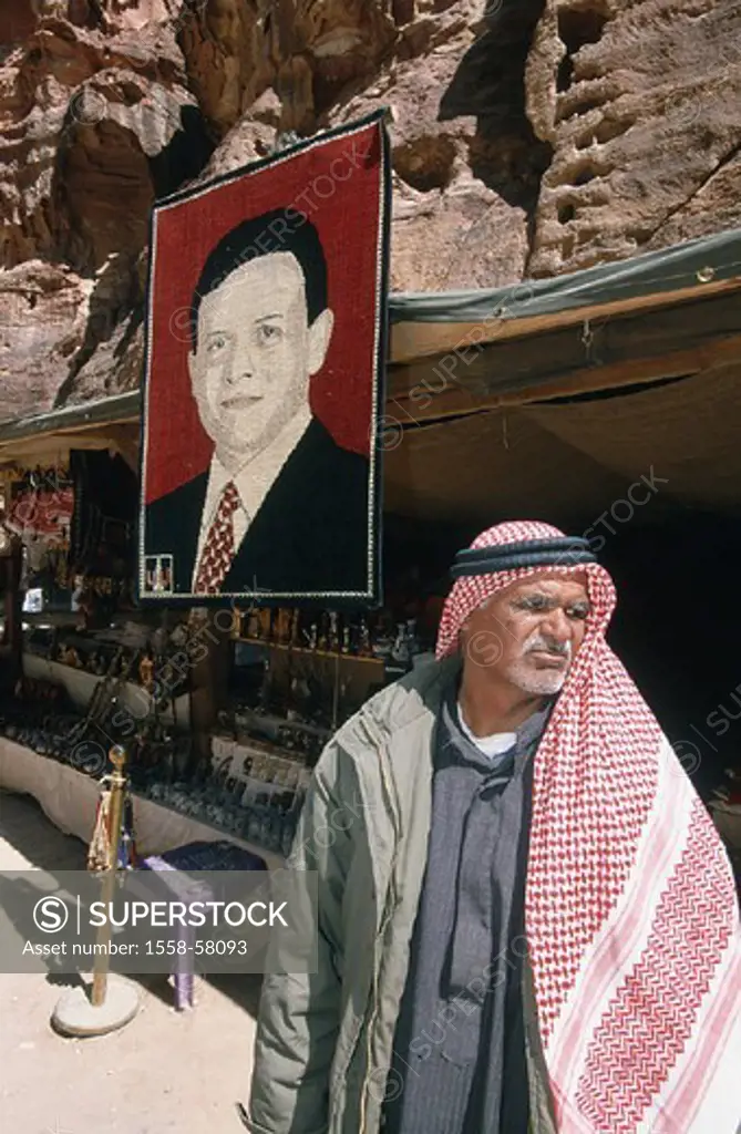 Jordan, Petra, souvenir stands