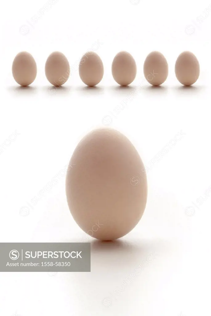 Eggs, individually