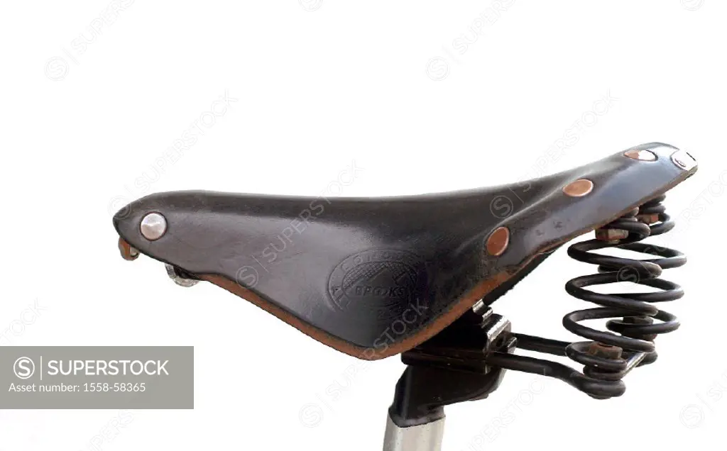 Bicycle saddle, old