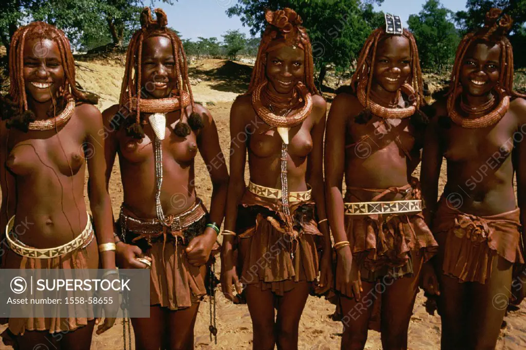 Namibia, Kaokoveld, Himba tribe