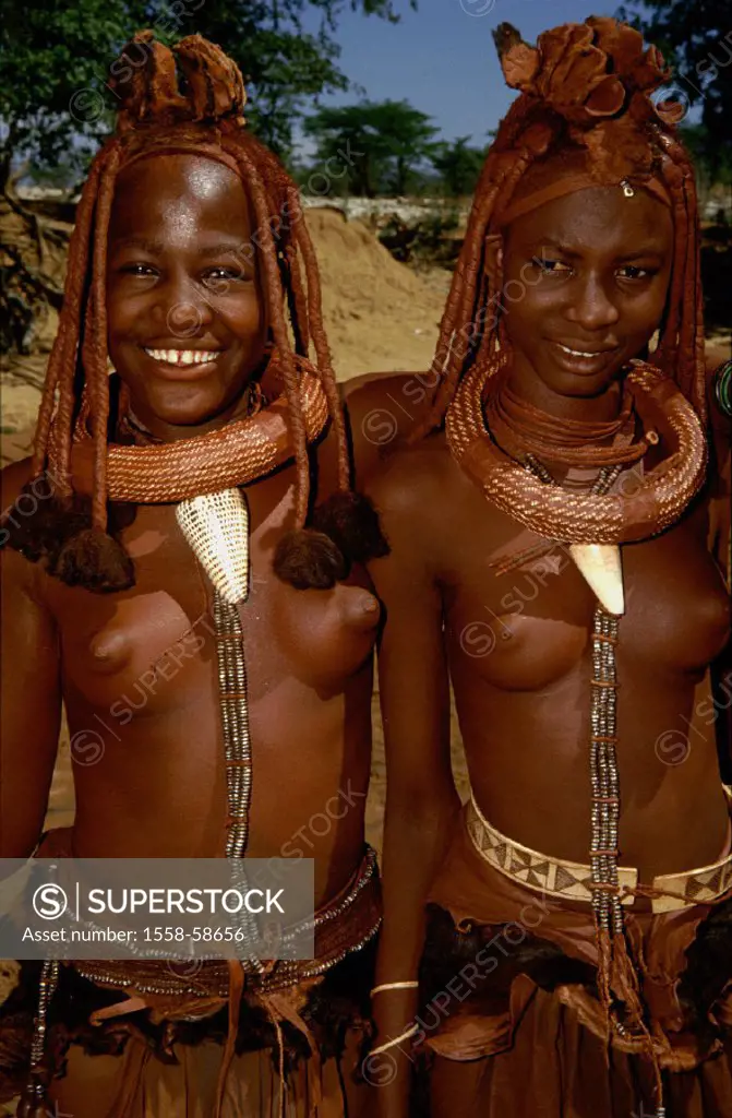 Namibia, Kaokoveld, Himba tribe
