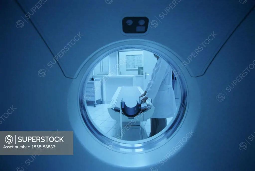 Hospital, Computertomograph,,  Doctor  Clinic, CT, computerized tomography, assistant, female helper, employees, occupation, nurse, radiologist, X-ray...