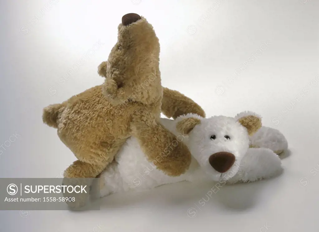 Toy, teddy bears, body position,  ´Mating´  Kuscheltiere, plush animals, toy, fun, merrily, humor, ´teddy sex´, intercourse, combination act, combinat...