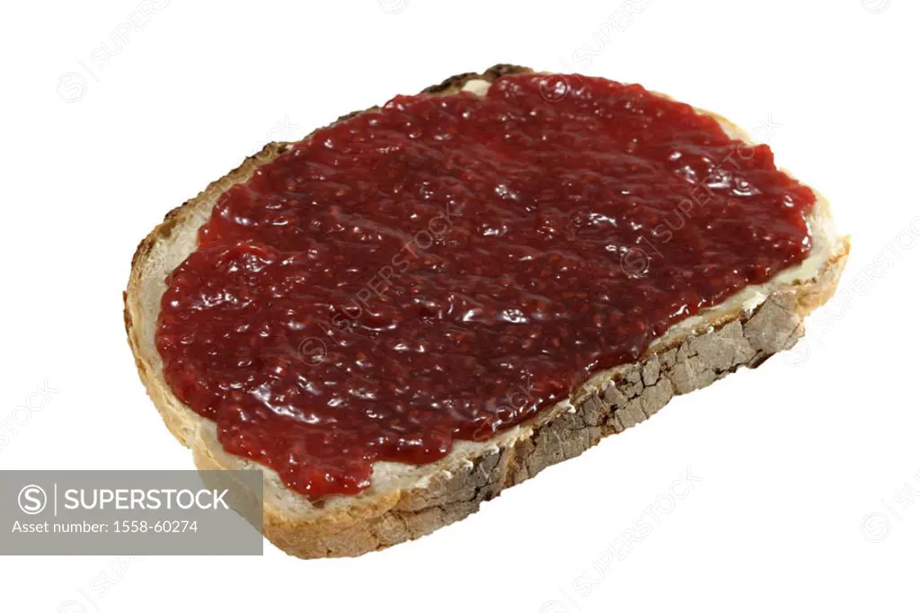 Jam bread   Breakfast, has breakfast, bread,  slice, bragged, bread slice, farmer bread, bread kind, bread spread, butter, jam, raspberry jam, jam, ra...