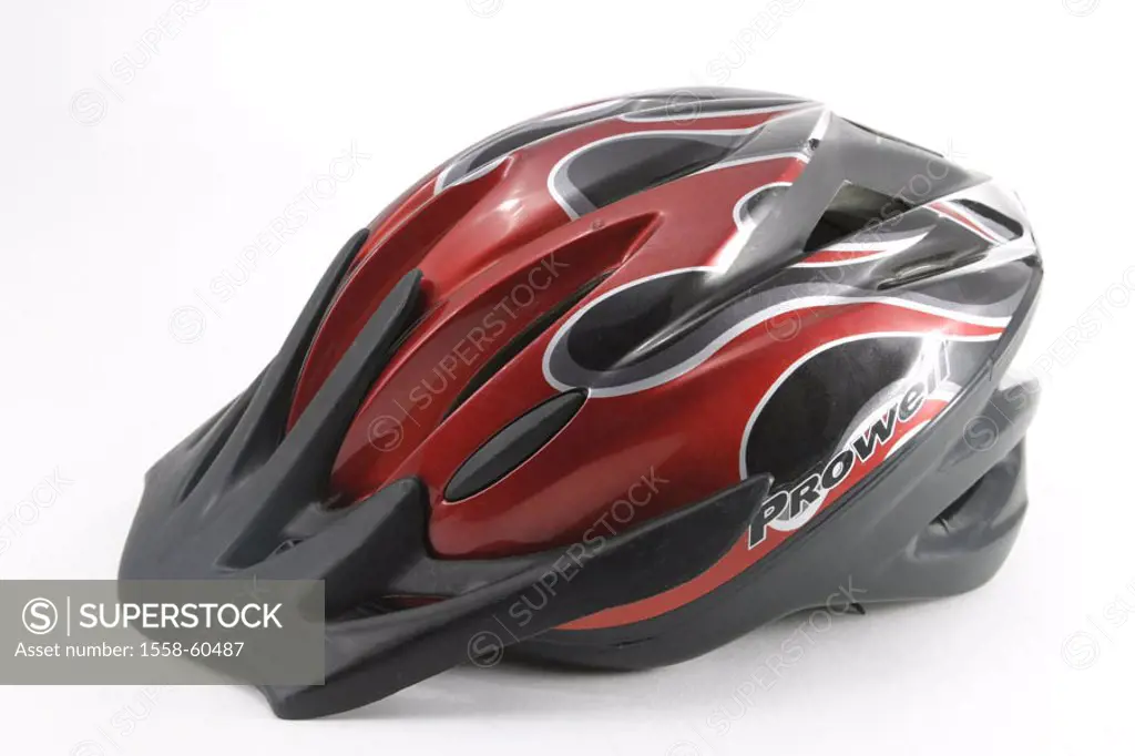 Bicycle helmet, only editorially!  Sport, cycling, sport articles, sport equipment, bicycling, accessories, cyclingzubehör, equipment, head protection...