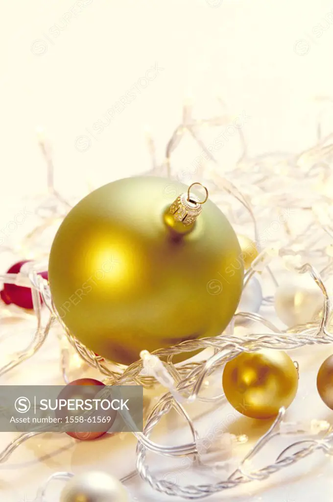 Christmas tree jewelry, Christmas balls,  fairy lights, detail,  Christmas jewelry, decoration, decoration objects, Christmas decoration, Christmas tr...