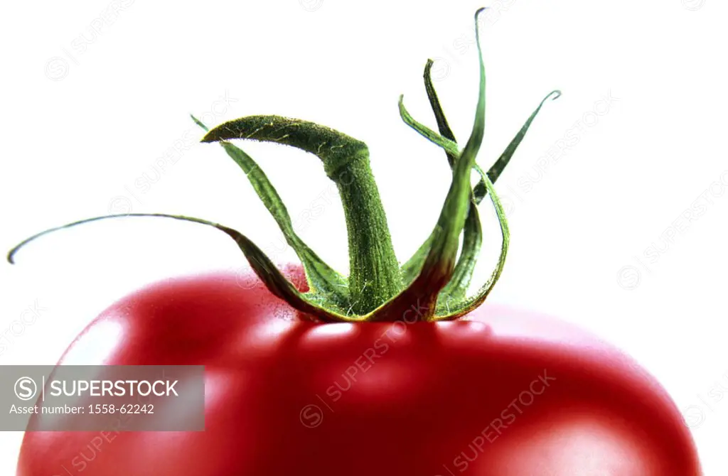Tomato, detail,   Vegetables, tomato, red, bitter cucumber, Lycopersicon esculentum, solanum, healthy, rich in vitamins, low-calorie, food, food, trun...