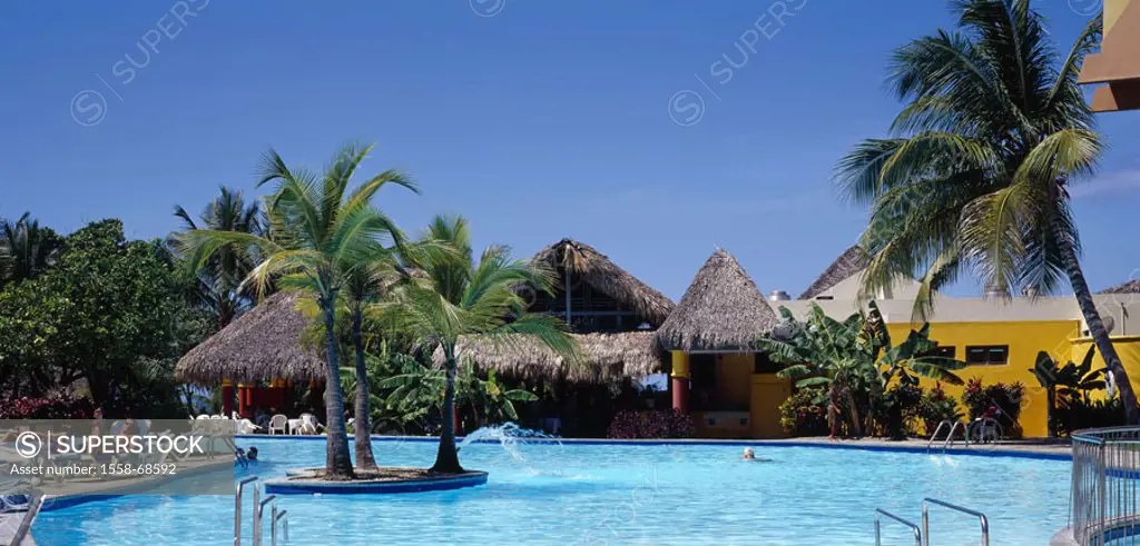 Dominican republic, Sosua, Casa Marina Beach hotel, pool, Swimmers, Caribbean, big Antilles, island, destination, tourism, hotel installation, Swimmin...