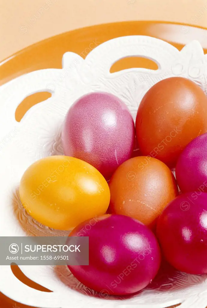 Easter, plates, Easter eggs, colorfully   Easter, Eastertime, traditions, Easter traditions, tradition, eggs colored, different, decoration, Deko, orn...