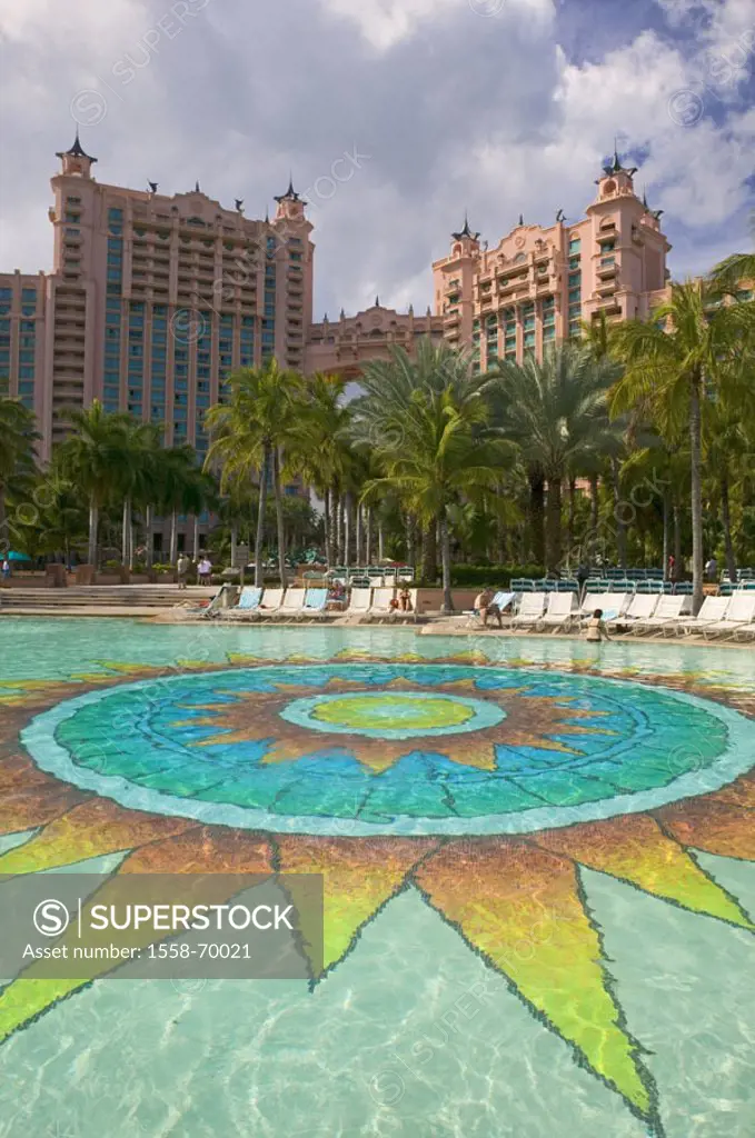 Bahamas, Nassau, hotel, buildings, pool