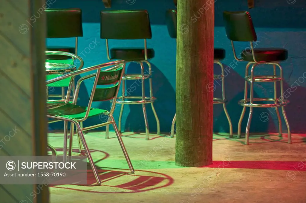 Grand Turk, cafe, barstools, chairs, Water´s Edge cafe
