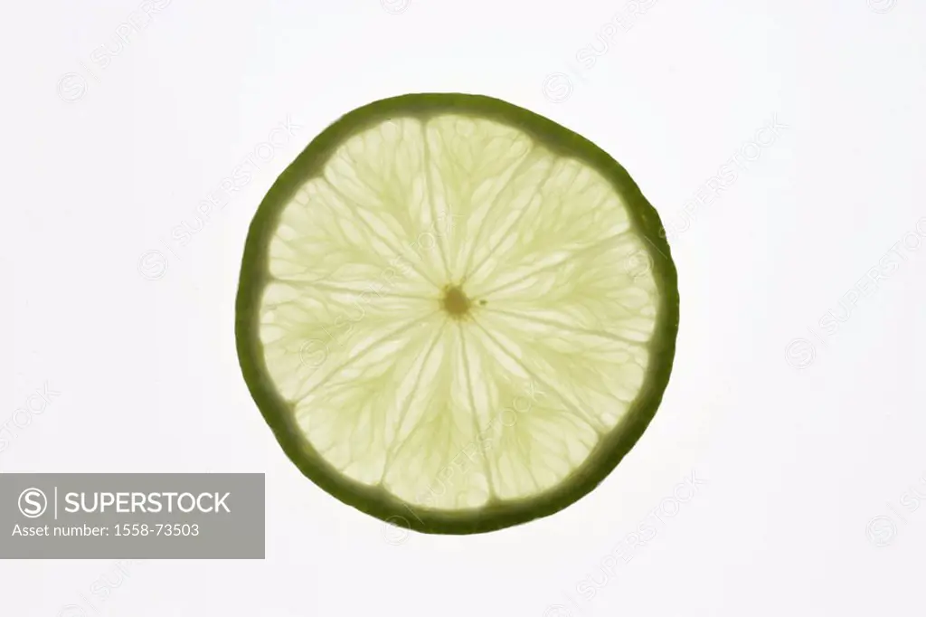 Limette, bragged   Food, food, fruit, fruits, citrus fruits, South fruits, green, limette  pulp yellow, fruity, juicy, sour, healthy, vitamin C, ´vita...