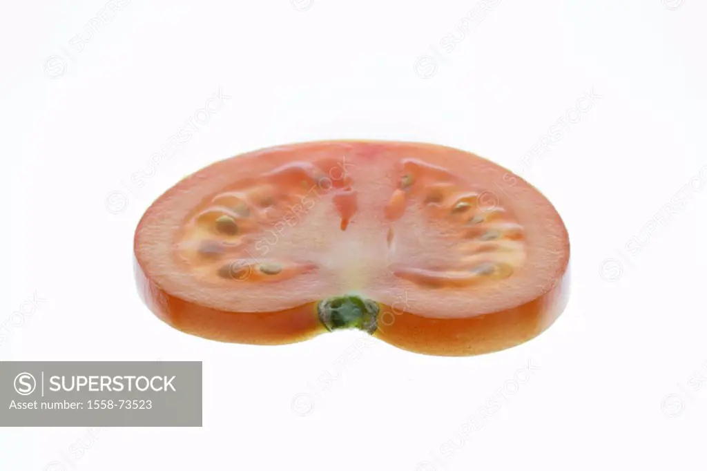 Tomato disk   Food, food, vegetables, fruit vegetables, tomato, red, cut, bragged,  pulp, juicy, acid, fresh, healthy, rich in vitamins, B vitamins, v...