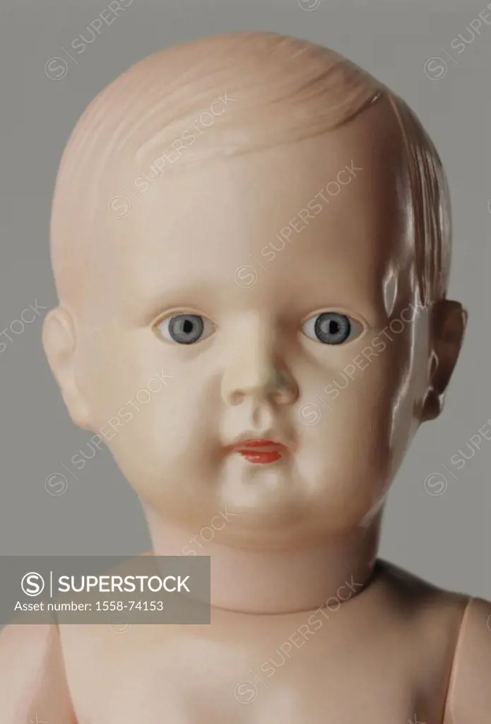 Doll, company Schildkröt, portrait  only editorially! Toy, collector doll, collectible, Schildkröt-Puppe, Celluloid ring neck head, ´character baby´, ...
