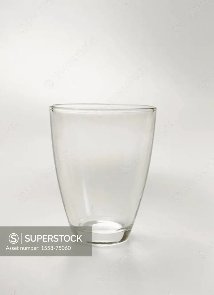 Tumbler, empty,   Glass, juice glass, tumbler, vessel, drinking vessel, new, unused, glass, transparently, lucidly, concept, understandable, drinking ...