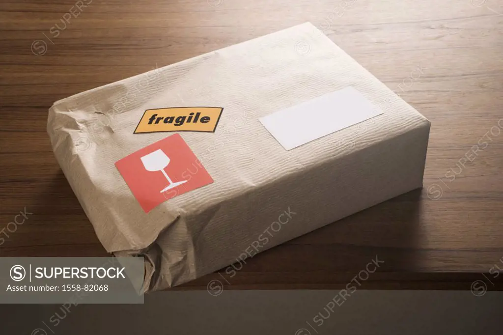 Package, damages, address stickers,  empty, labeling, ´fragile´,  fragile  Series, mail, packet, carton, parcel, package, shipping, ware, program, pac...