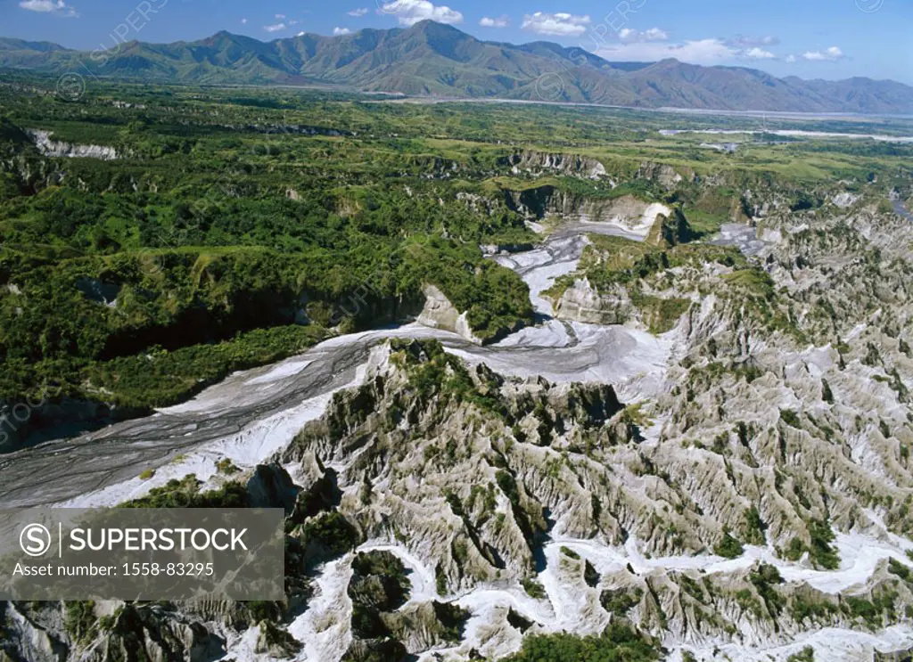 Philippines, island Luzon, Pinatubo  Volcano landscape  Asia, southeast Asia, Malay´s archipelago, Inselgruppe, Landscape, mountains, mountain ranges,...