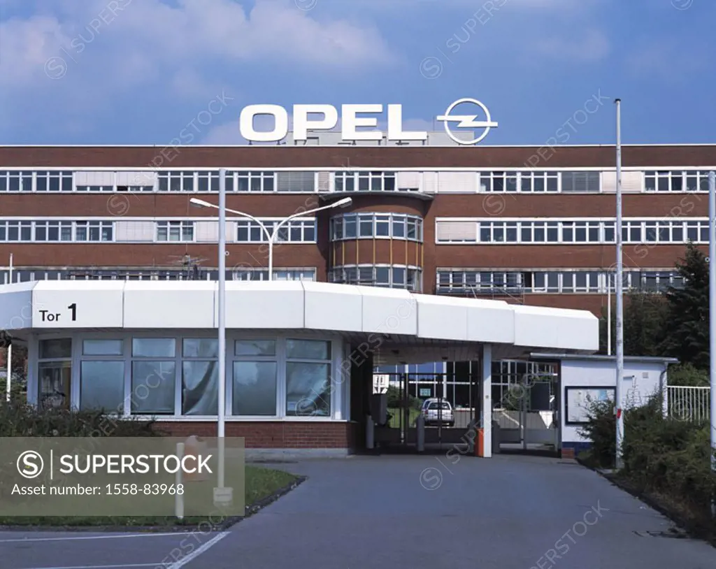 Germany, North Rhine-Westphalia,  Bochum, Opel work I, administration buildings   Ruhr area, buildings, administration, company, factory, economy, aut...