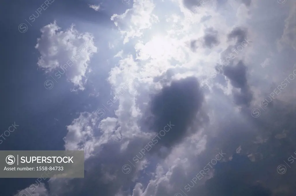 heaven, clouds, hole, sunbeams,    Nature, nature drama, clouded sky, draws opens, concept, cloud breakthrough, supernaturally, magically, mystic, unr...