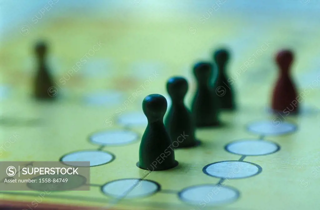 Board game, Mensch-Ärgere-Dich-Nicht,  close-up,   Series, game, parlor game, board game, Strategiespiel,  Game field, game figures, figures, goal, wi...