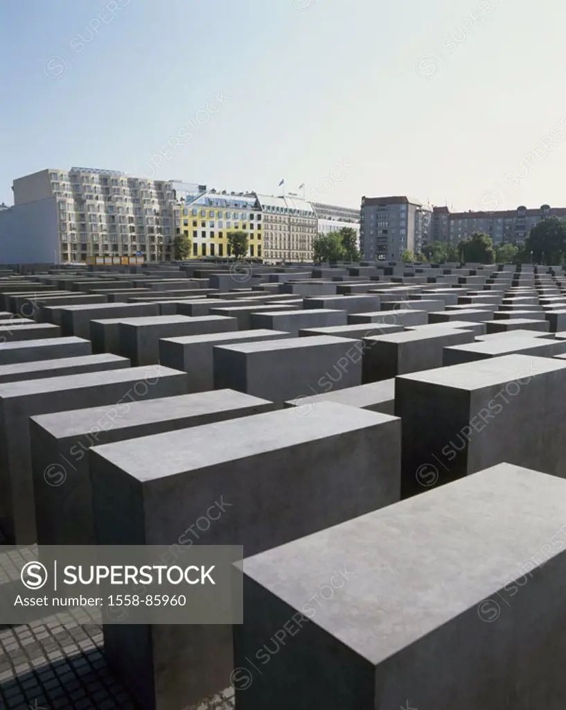 Germany, Berlin, holocaust memorial,   Europe, capital, memorial, NS-Verbrechen, victims of the national socialism, persecution of the Jews, completio...