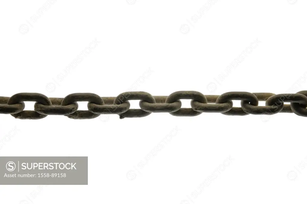 Ferric ,    , anchor cable,  limbs, solidly, hold fortification stability, metal, iron, limbs, connection, heavily, hardness Gliederkette cohesion, fa...