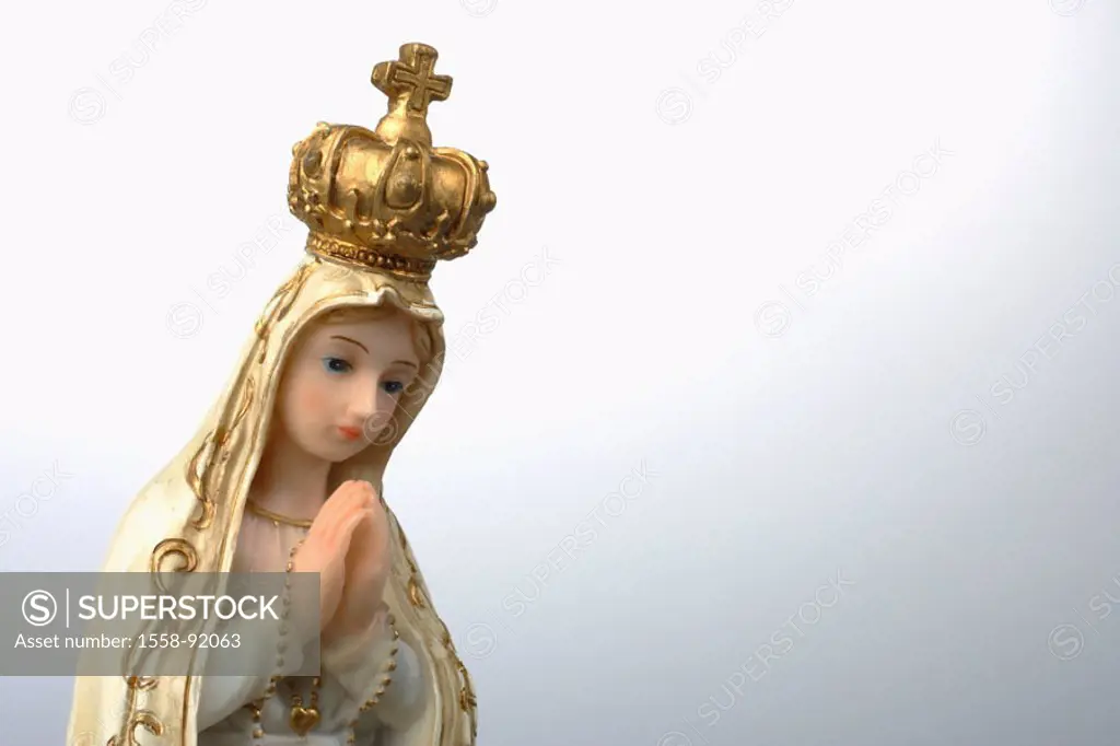 Marie statue, artificially, detail,    Statue, figure, Gottesmutter Maria, Fatima, belief, religion, Madonna, Christianity, Catholicism, religiosity, ...