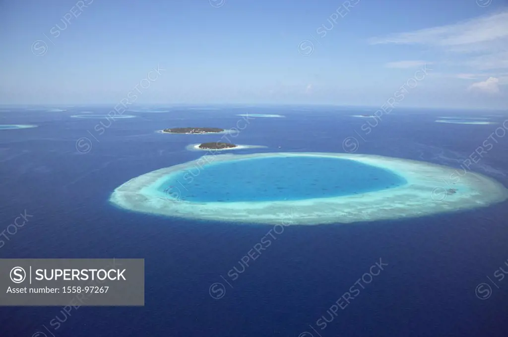Indian ocean, Maldives, atoll,  Overview,   Sea, palm islands, islands, coral island, symbol, destination, vacation, summer vacation, dream vacation, ...