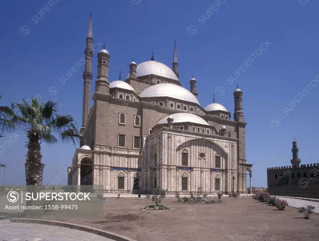 Egypt, Cairo, Mohamed Ali-Moschee,    Capital, mosque, alabaster mosque, buildings, construction, architecture, domes, minarets, architecture, sight, ...