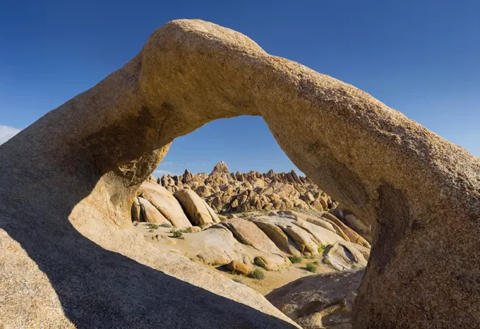 Mobius Arch, Alabama Hills, near Lone Pine, Sierra Nevada, California, USA