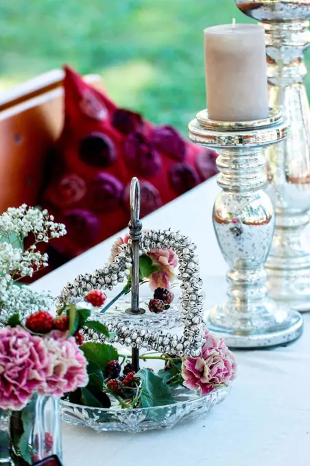 Decoration, flowers, table, decorated