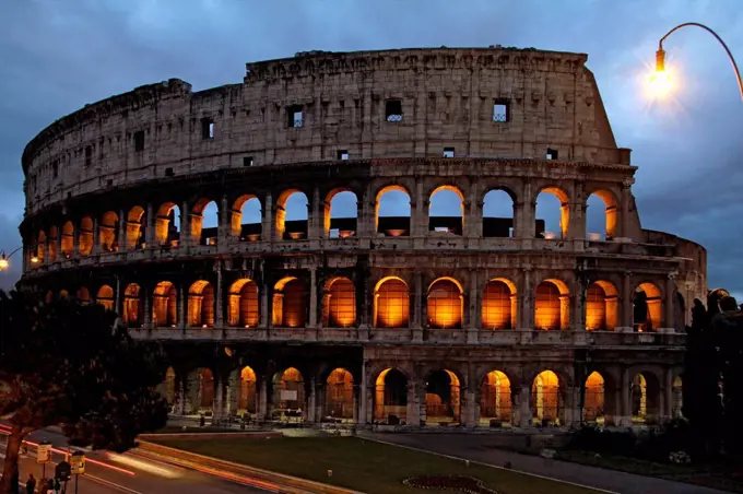 Italy, Rome, Coliseum,