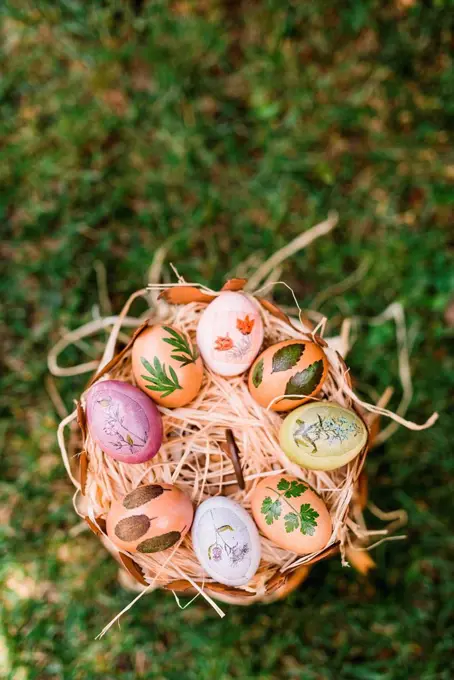 Easter nest, Still life Easter