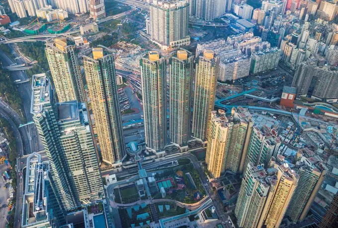 Hong Kong City, Kowloon District new development