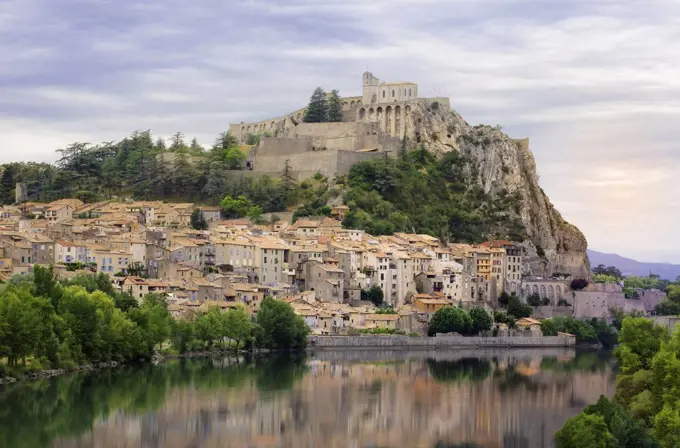 France, Provence Region, Sisteron City,