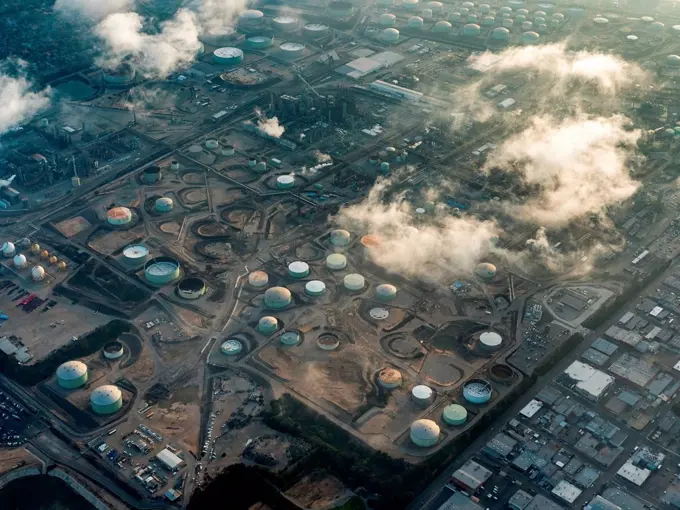 Chevron Refinery El Segundo, Oil Production, Rafinery, El Segundo, Los Angeles County, California, USA