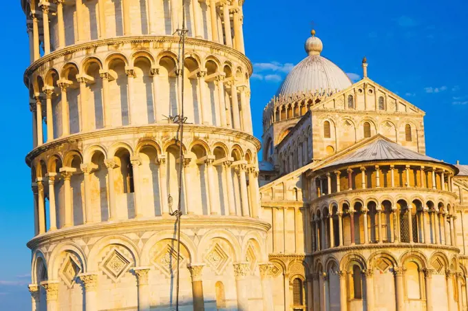 Italy, Tuscany, Pisa, Leaning Tower of Pisa, Pisa Cathedral, Cathedral Square