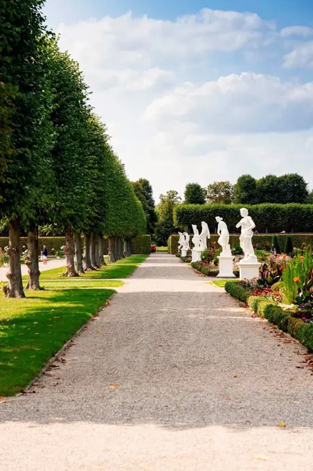 Herrenhausen Gardens in Hanover, Lower Saxony, Germany, Europe