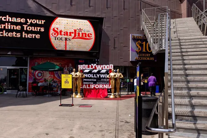 Scene in Hollywood, Los Angeles, California, USA
